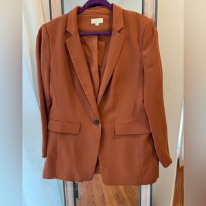 Beautiful Brown Loft Blazer 14